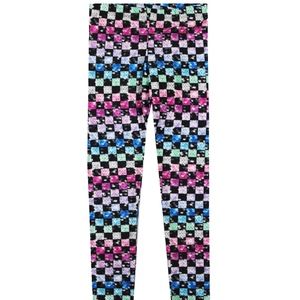 Pixie Lane Long Legging Ombre Sequin Checker